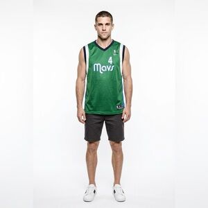 Vintage Reebok Michael Finley #4 Dallas Mavericks NBA Jersey Size XL